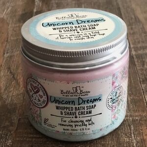 Bella & Bear Unicorn Dreams Whipped Bath Soap, SLS Free, Paraben Free 6.76 Fl oz